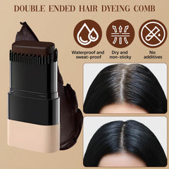 Peigne colorant cheveux de Chinosuo, application uniforme et naturelle.