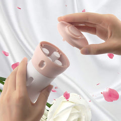 Bouteilles CHIVENIDO 40 ml rose et gris pour voyage