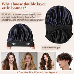 CHLINS bonnet protège l'hydratation des cheveux et réduit les frisottis