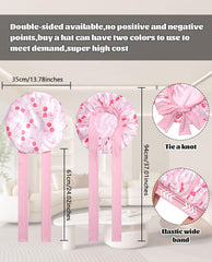 CHLINS bonnet satin nuit double-face, usage réversible pour différents looks