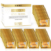 CHMI Patchs Yeux Or 24K – emballage individuel pour une utilisation pratique à domicile.