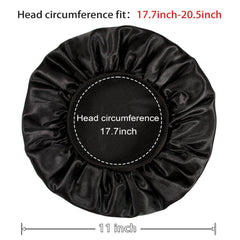 choshion bonnet en soie, matière douce, adaptée à la peau délicate.