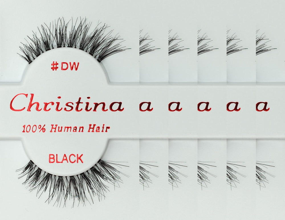 Cils Christina 6-pack DW, look naturel et application facile.