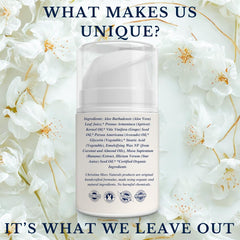Christina Moss Naturals Original crème texture satinée, application fluide et sensation veloutée sur la peau.