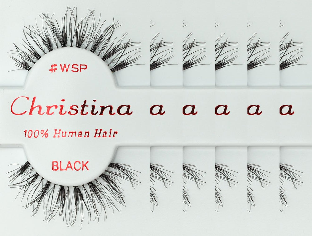 Christina WSP 6 paquets Cils : regard naturel et utilisation quotidienne aisée.