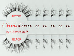 Christina WSP 6 paquets Cils : regard naturel et utilisation quotidienne aisée.
