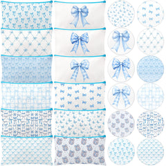 Miroir compact Chunful bleu coquette pour retouches rapides.