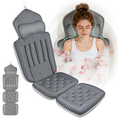 Ciavca oreiller bain corps entier, soutien tête et épaules pour une détente optimale.