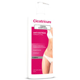 Cicatricure Crème Anti‑Estries pour le corps – flacon pratique et hydratation prolongée.