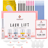CICI Lash Lash Lift Kit : emballage et accessoires pour démarrage facile à domicile