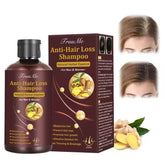 CIDBEST Hair Growth Shampoo bottle being poured for convenient daily use.