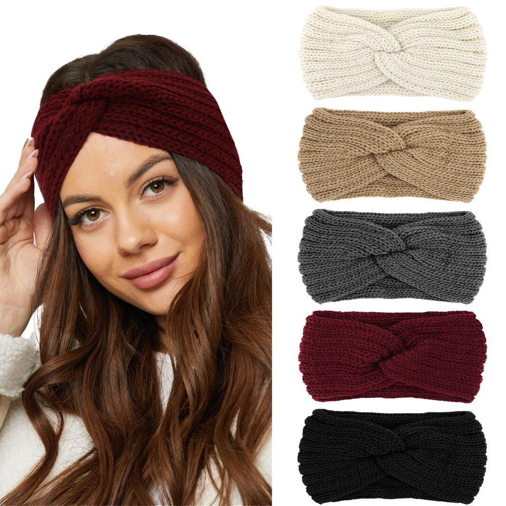 Bandeau noir CIEHER, chaleur douce et polyvalence pour l'hiver