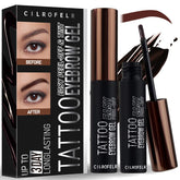 Cilrofelr Gel sourcils tatouage - application facile pour contours nets