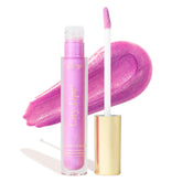 City Beauty City Lips Orchid, flacon brillant et lèvres hydratées.