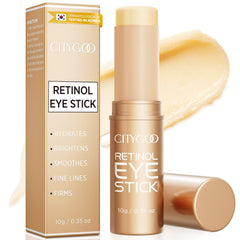 CITYGOO Retinol Eye Stick application close-up for quick under-eye hydration.