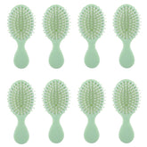 Brosse Ciulaiy détangle voyage, mode sèche et humide, vert sauge, idéal pour les demoiselles d'honneur