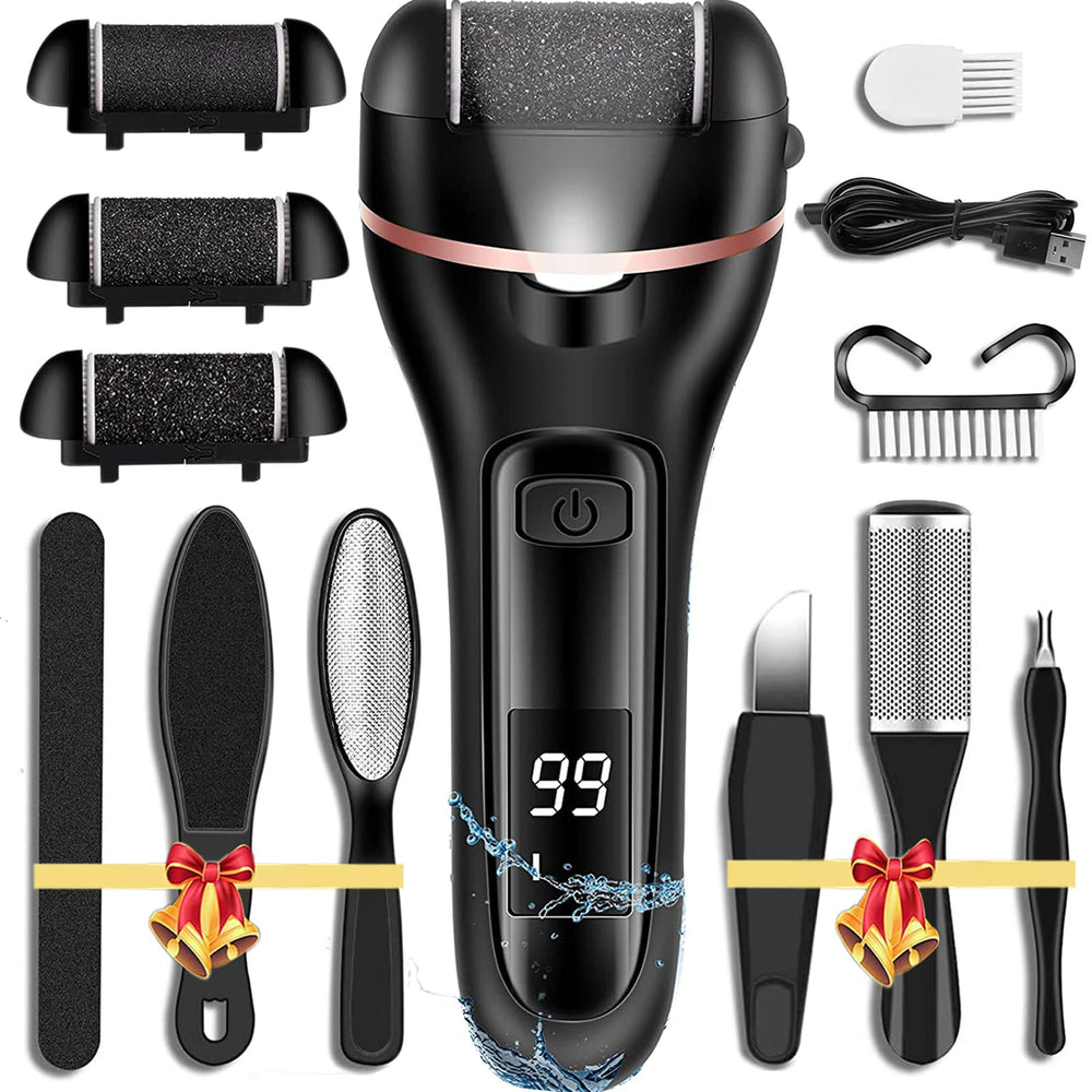 CIVYPRO Callus Remover pour pieds en action, design ergonomique et prise en main confortable.