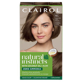 Clairol Instincts Naturels demi-permanent – bouteille de coloration prête à l’emploi pour une couleur riche.