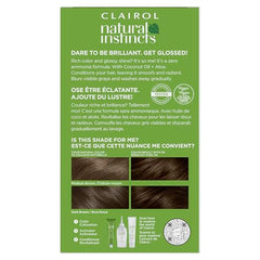 Clairol Natural Instincts: huile de coco et aloe pour cheveux doux et brillants