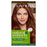 Clairol Natural Instincts: kit couleur crème et activateur pour une application simple.