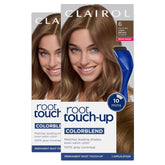 Clairol kit retouche racines avec pinceau et bol facilite l’application rapide.