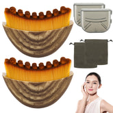 Brosse Clapery lymphatique visage – contour ergonomique pour une utilisation quotidienne et confortable.