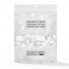Classycoo lingettes comprimées 100 pièces, compactes et idéales pour le voyage.