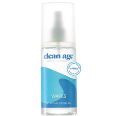 Desodorant Clean Age sans aluminium Waves, flacon 4 oz, neutralise les odeurs.
