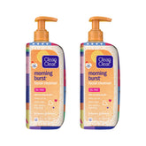 Clean & Clear Morning Burst bottle front view shows vitamin C and ginseng benefits