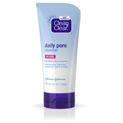 Clean & Clear – nettoyant quotidien des pores, tube, nettoyage en profondeur.