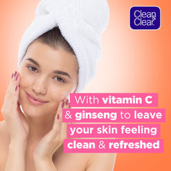 Clean & Clear texture gel energisant-visage, sensation rafraîchissante au réveil