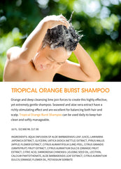 Texture crème Clean Kids Naturally Shampoing tropical, application douce et fluide.