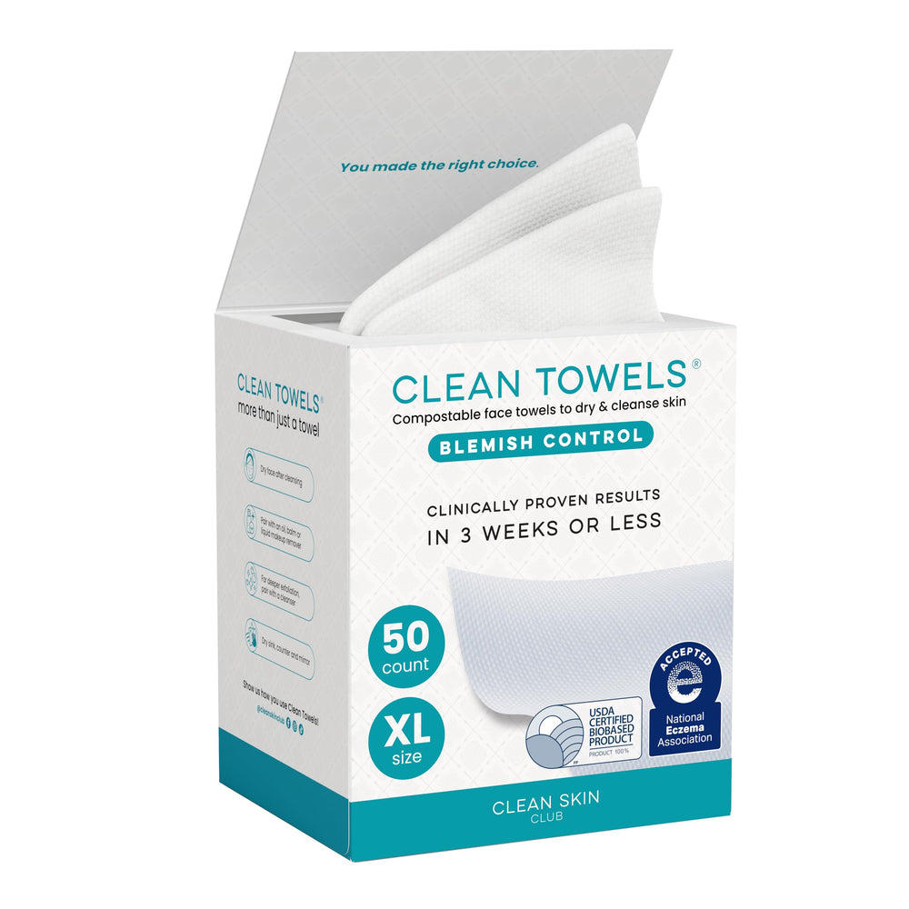 Lingettes Clean Skin Club XL pour usage jetable et pratique