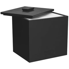 Boîte en ciment CLEAN SKIN CLUB, intérieur prêt à accueillir 50 serviettes XL.