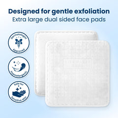 Clean Skin Club Clean² Pads 2.0: côté doux pour peau sensible.