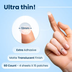 CLEAN SKIN CLUB Derma Dot – patch invisible, porté jour et nuit.