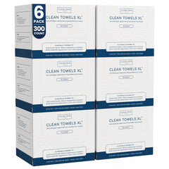 Clean Skin Club serviettes-visage-xl ensemble prêt pour l'usage quotidien