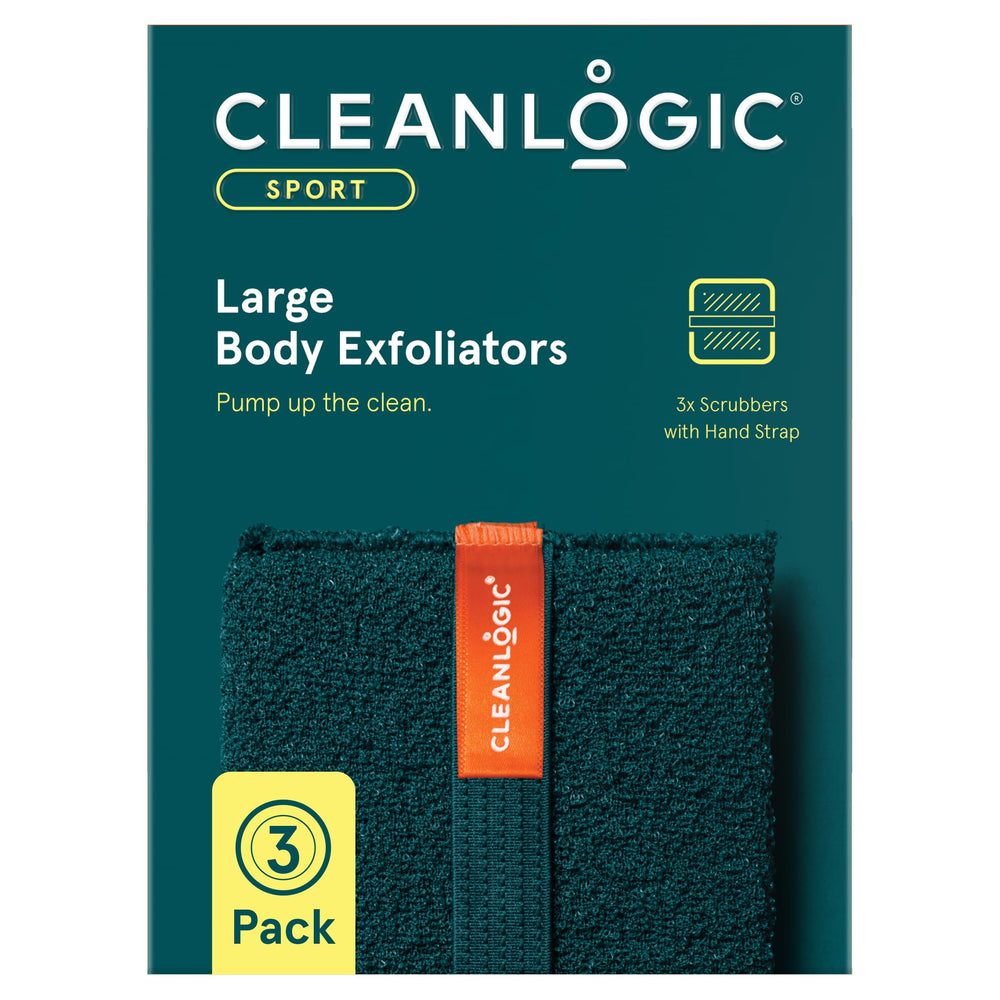 Cleanlogic Sport gommage corporel, exfoliant efficace pour peau lisse après la douche