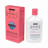 Lait beautifiant Clear Essence Maxi-tone en bouteille avec pompe, hydratation quotidienne.