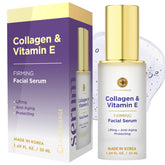 Clear Visage: bouteille du serum collagene vitamine E pour l'hydratation