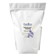ClearLee Kaolin Poudre Blanche – purifie en douceur pour masques visage faits maison.