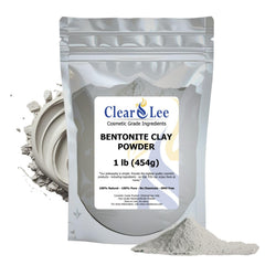 ClearLee poudre argile bentonite cosmétique extra-fine pour purifiant en douceur