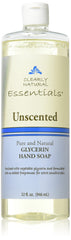 Savon liquide sans parfum Clearly Natural dans un flacon, recharge pratique pour usage quotidien.