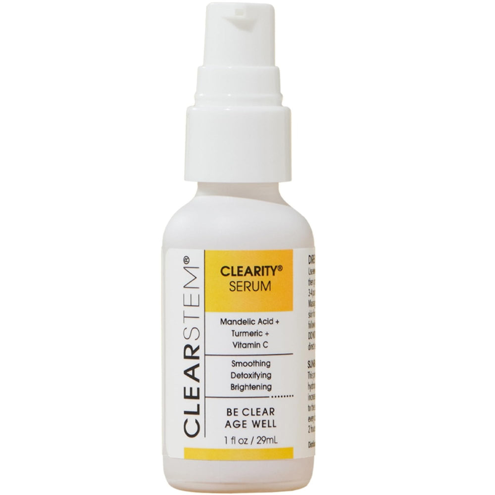 CLEARSTEM CLEARITY flacon sérum et dissolution potentielle des points noirs