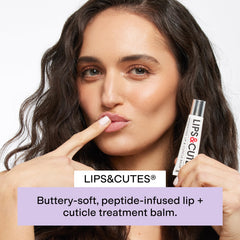 CLEARSTEM Lips&Cutes, texture beuree qui glisse et nourrit les lèvres.