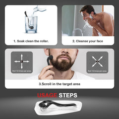 Utilisation maison avec le rouleau CLETINA, 0,25 mm pour le visage.