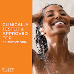 Shampoing Cleure pH équilibre: formulation douce pour un cuir chevelu hydraté.