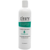 Shampoing Cleure volume hypoallergenique: bouteille élégante adaptée cheveux sensibles.
