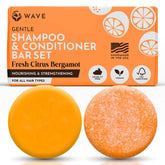 Clever Yoga shampoo bar with fresh citrus packaging, travel-ready and mess-free