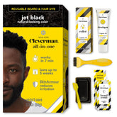 CLEVERMAN crème sans goutte – application propre et rapide pour cheveux et barbe.